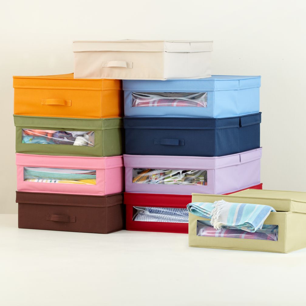 I Think I Canvas Underbed Box